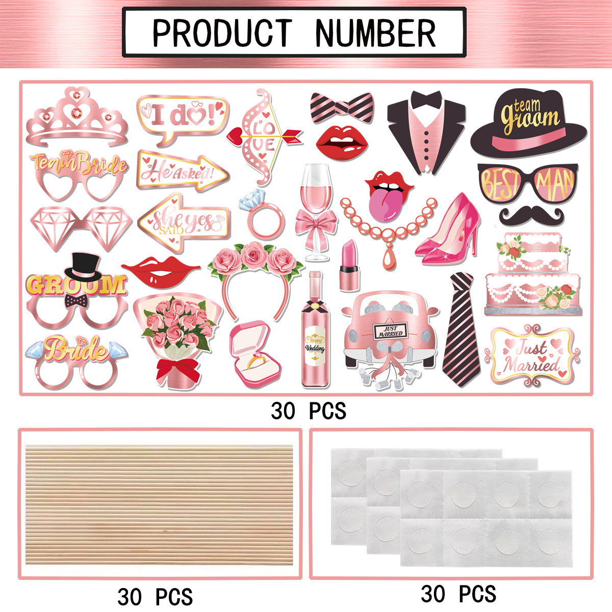 Wedding Funny Photo Booth Prop - огляд і ціна Photo Booth Frame