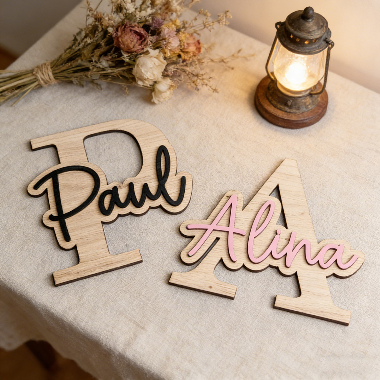 1pc Customizable Wooden Letter - огляд і ціна Eve Party