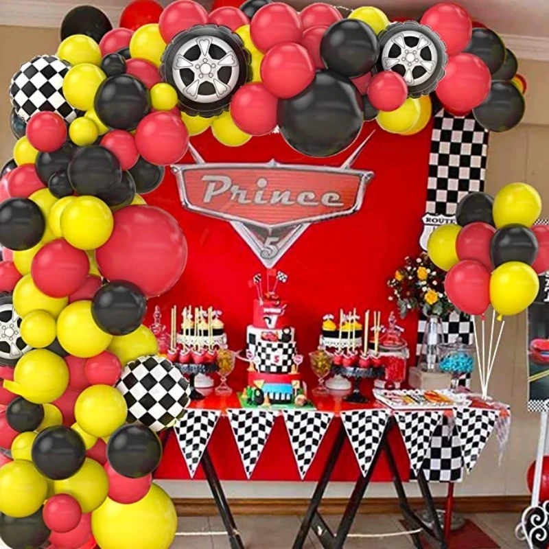 111pcs Racing Themed Latex Bal - огляд і ціна Event Supplies