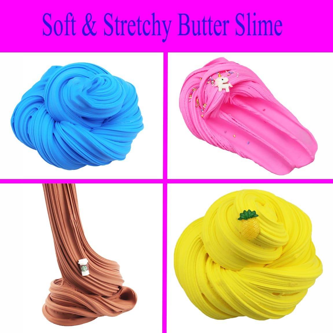 24 Pack Butter Slime Kit, Part - огляд і ціна Party Favor Bag