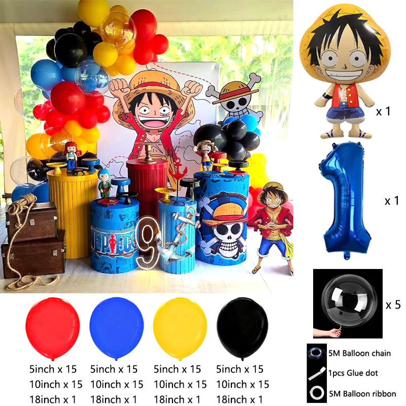 One Piece Pirate Style Balloon - огляд і ціна Balloon Arch Kit