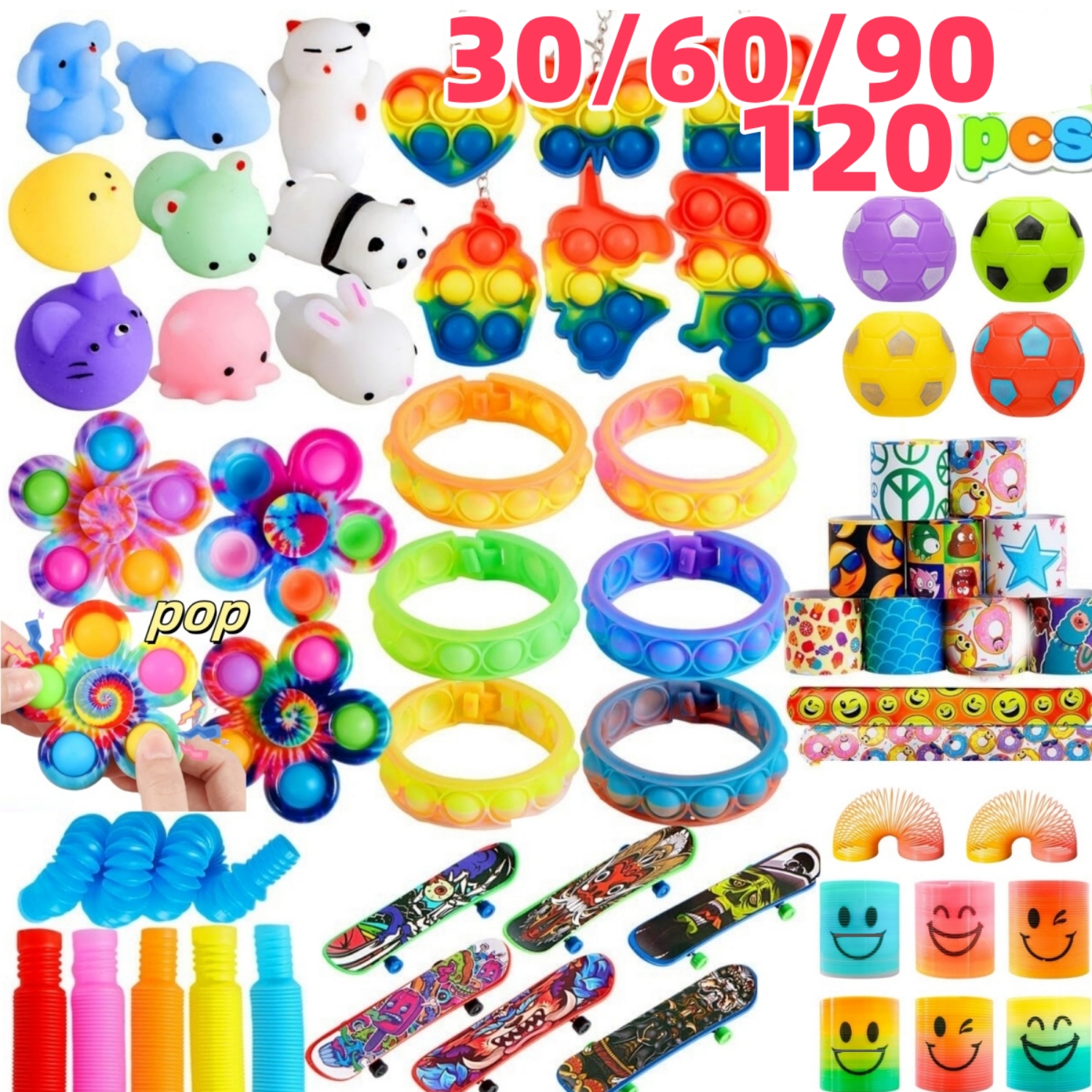 Bulk Pack of 30-120 Popular Fi - огляд і ціна Party Favor Bag