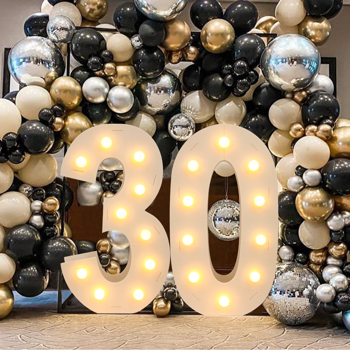 91.5CM Giant Number Led Light  - огляд і ціна Led Balloon Light