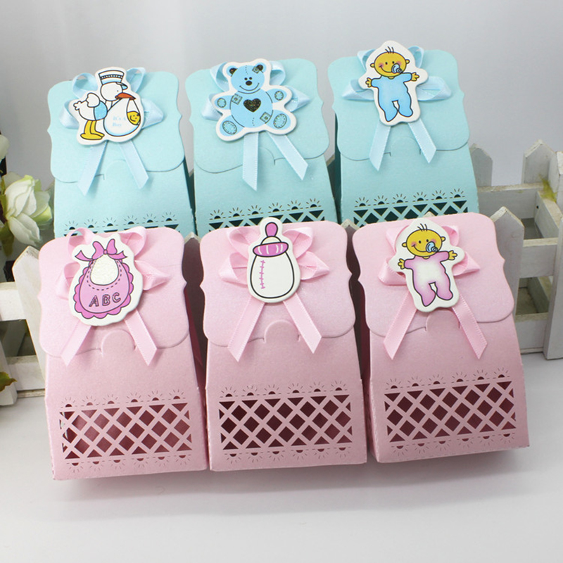 12pcs Baby Bottle Candy Box Ki - огляд і ціна Event Party Box