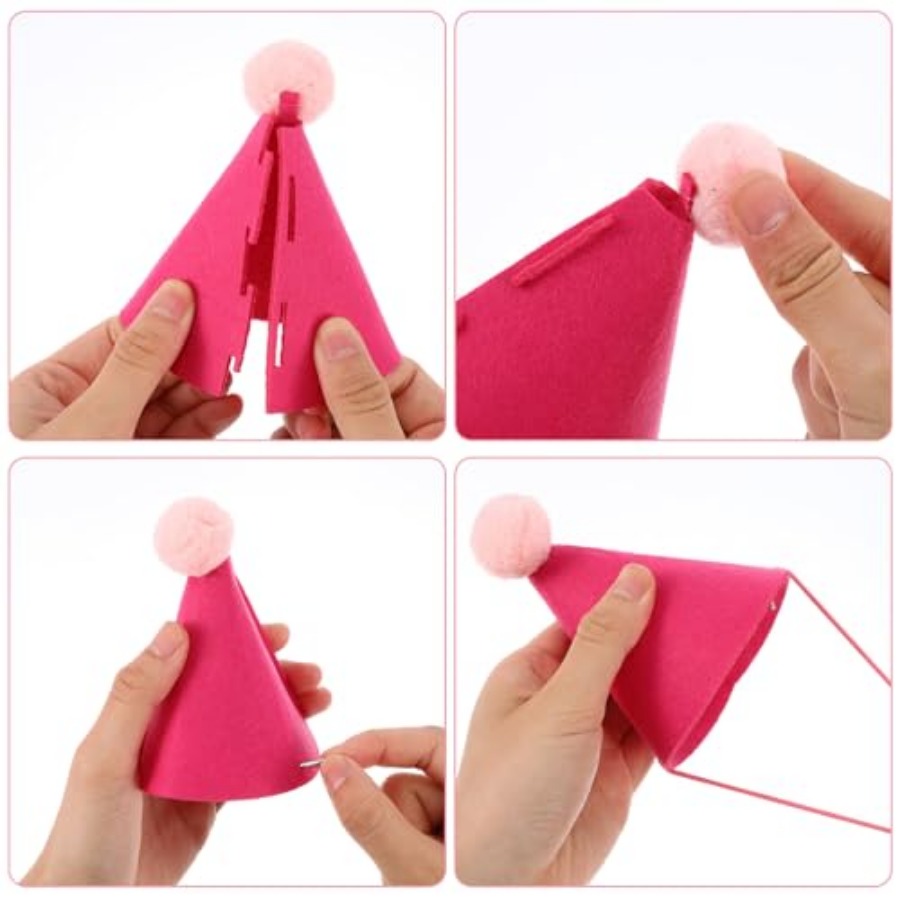 6 Pcs Mini Party Hats for Stuf - огляд і ціна Party Hat Cone