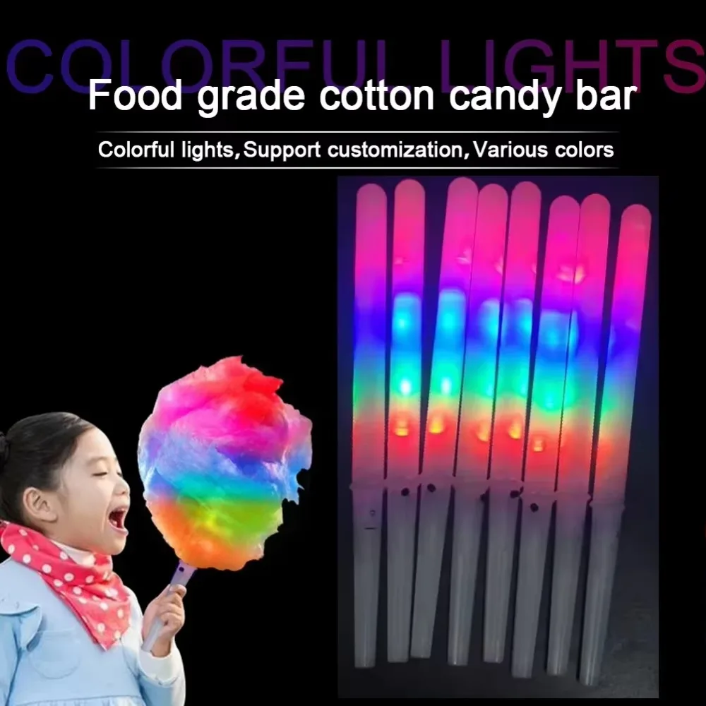 20Pcs Kpop Lightstick Colorful - огляд і ціна Cotton Candy Cone