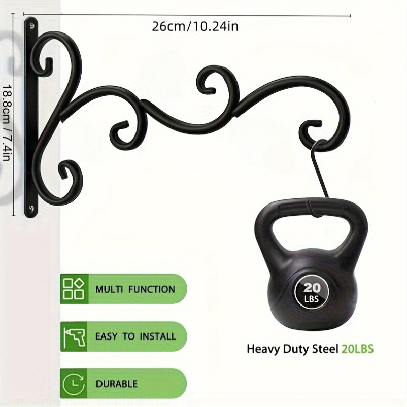 2pcs Wall-mounted Plant Rack f - огляд і ціна Flower Wall Panel