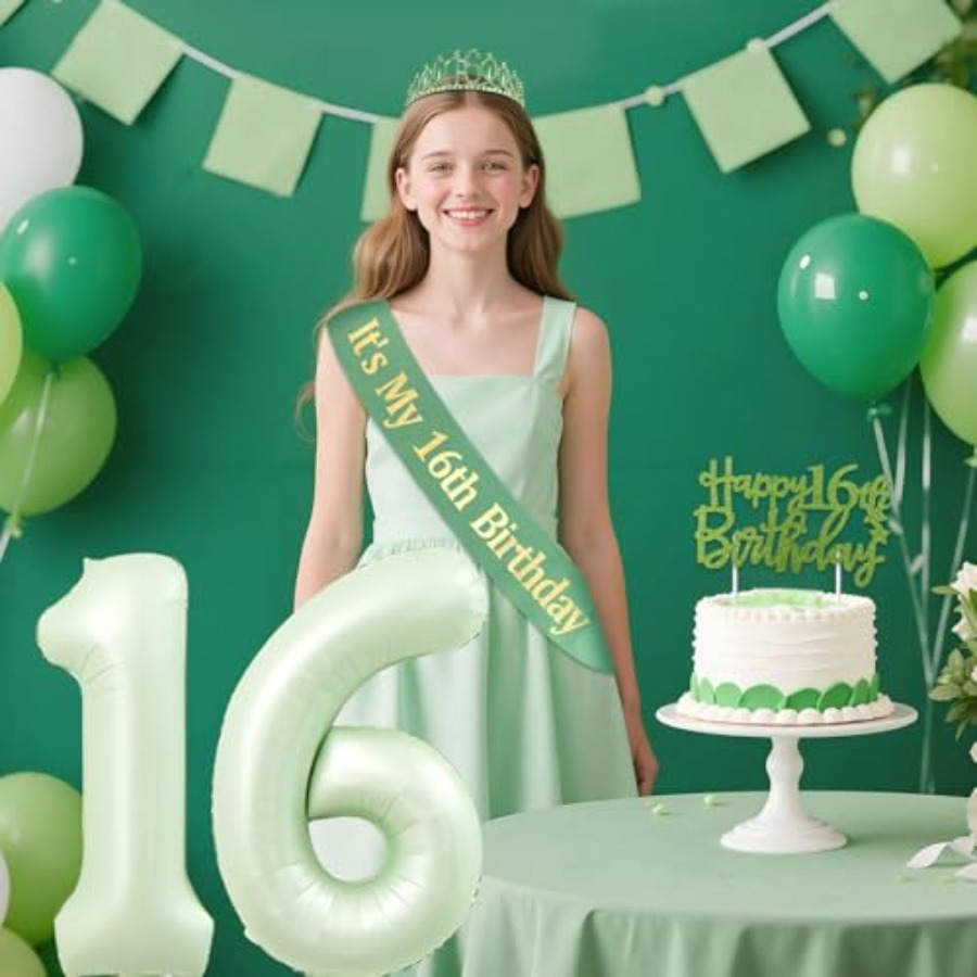 Birthday Decorations for Girls - огляд і ціна Birthday Sash Glitter