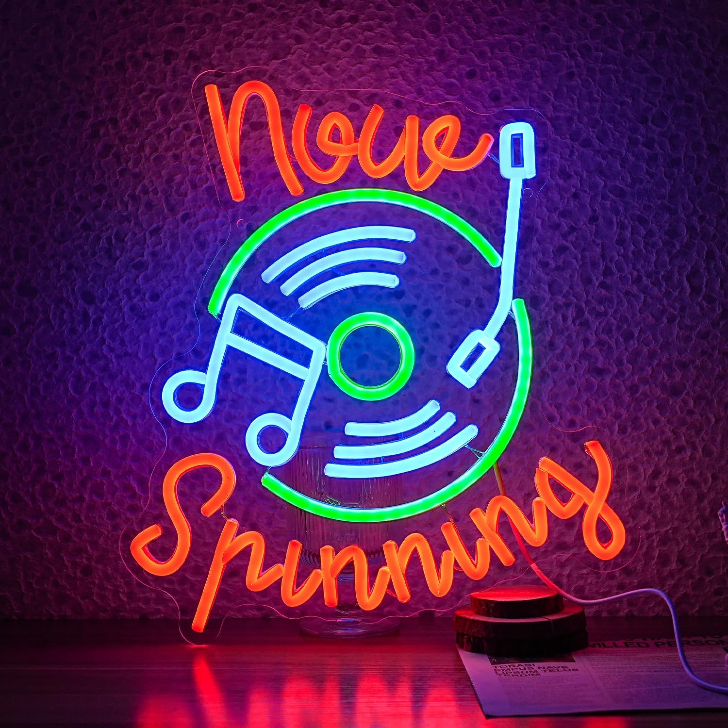 Record Neon Sign USB LED Neon  - огляд і ціна Neon Sign Party