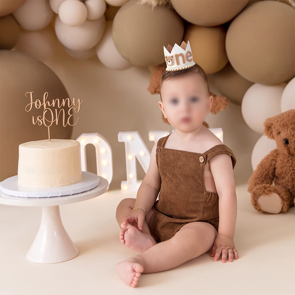 Cute Bear Kids 1st Birthday Ha - огляд і ціна Party Hat Cone