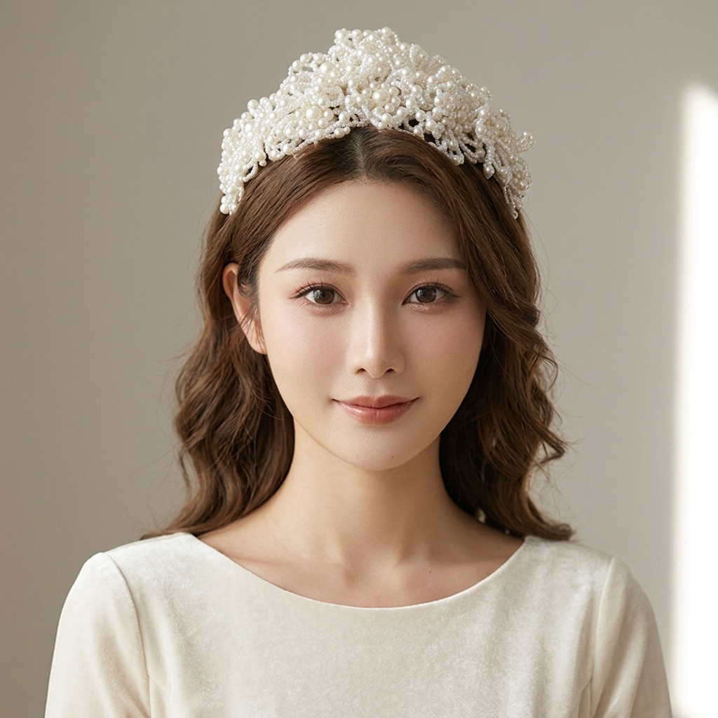 Pearl Crown Headpiece For Wedd - огляд і ціна Event Suppliers