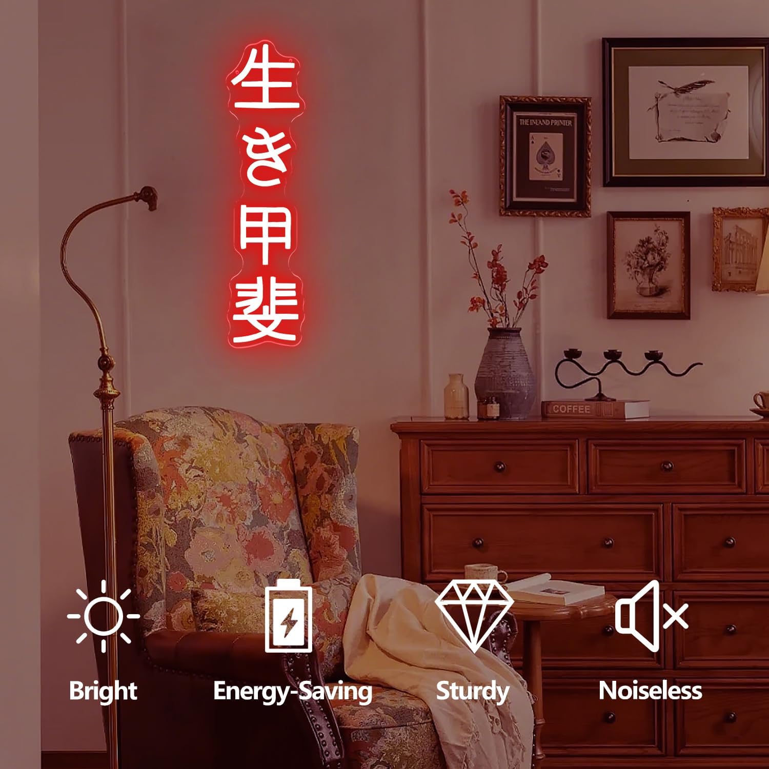Japanese Birthday Ikigai Neon  - огляд і ціна Neon Sign Party