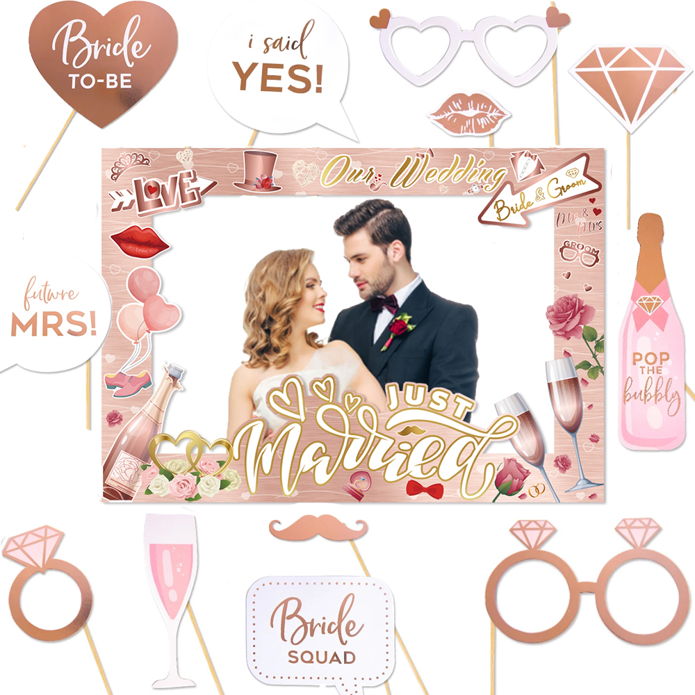 Wedding Decorations Bride to B - огляд і ціна Photo Booth Frame