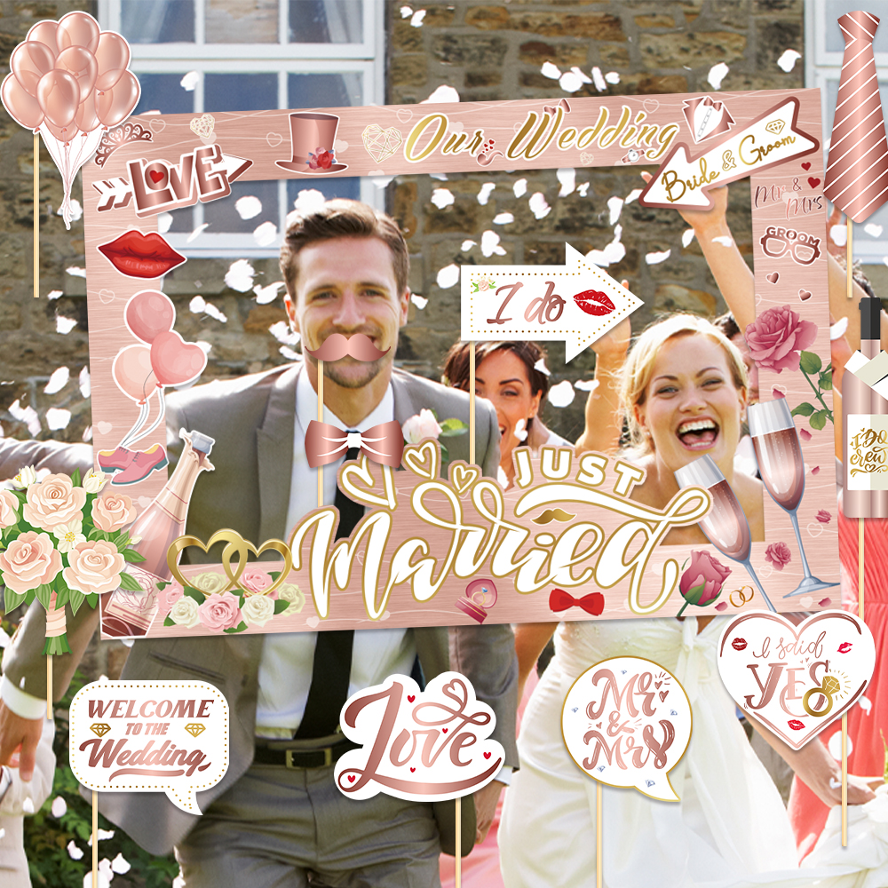 Wedding Decorations Bride to B - огляд і ціна Photo Booth Frame