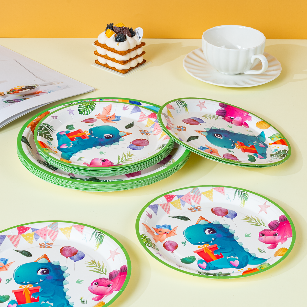 10/25/50Pcs Cute Party Dinosau - огляд і ціна Event Supplies