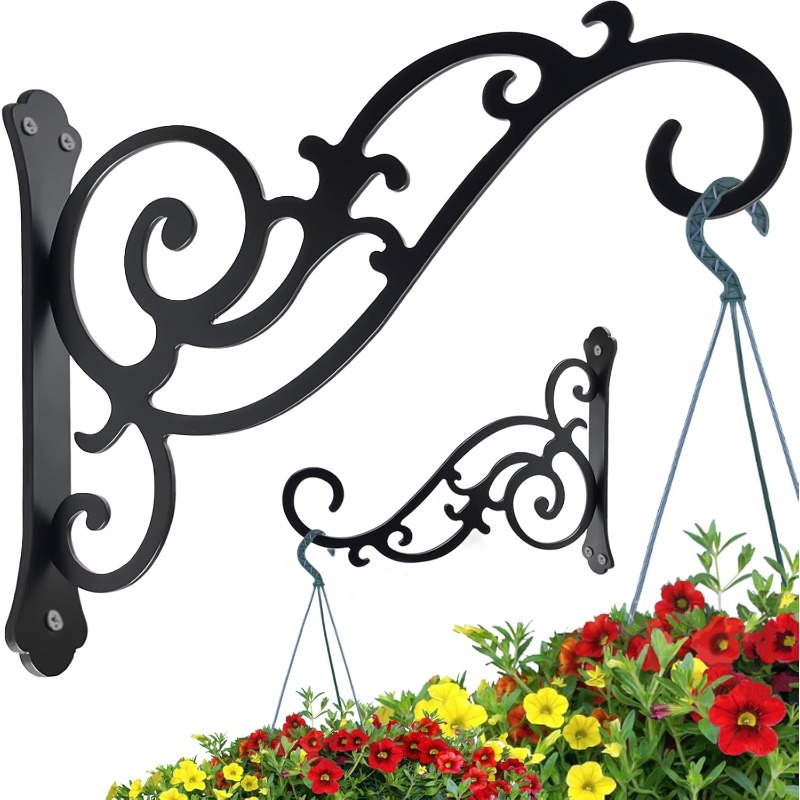 1PC Wall Mounted Bracket Iron  - огляд і ціна Flower Wall Panel