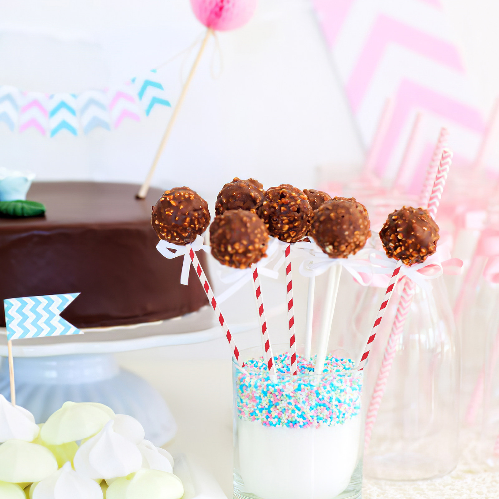100 Pcs Cotton Candy Cone for  - огляд і ціна Cotton Candy Cone