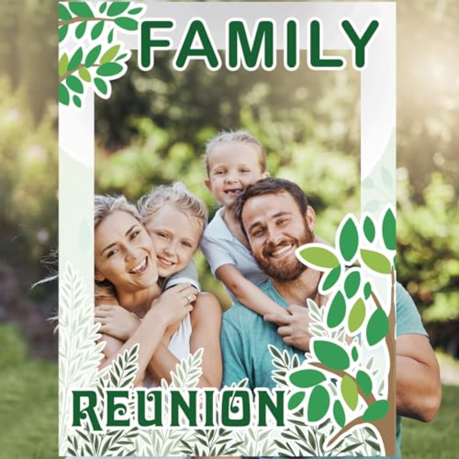49 Pcs Green Family Tree Photo - огляд і ціна Photo Booth Frame