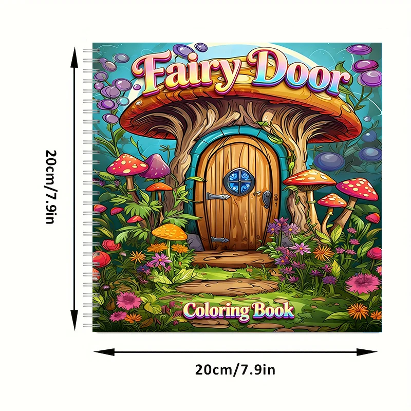 Coloring Book Fairy Door for A - огляд і ціна Event Supplies