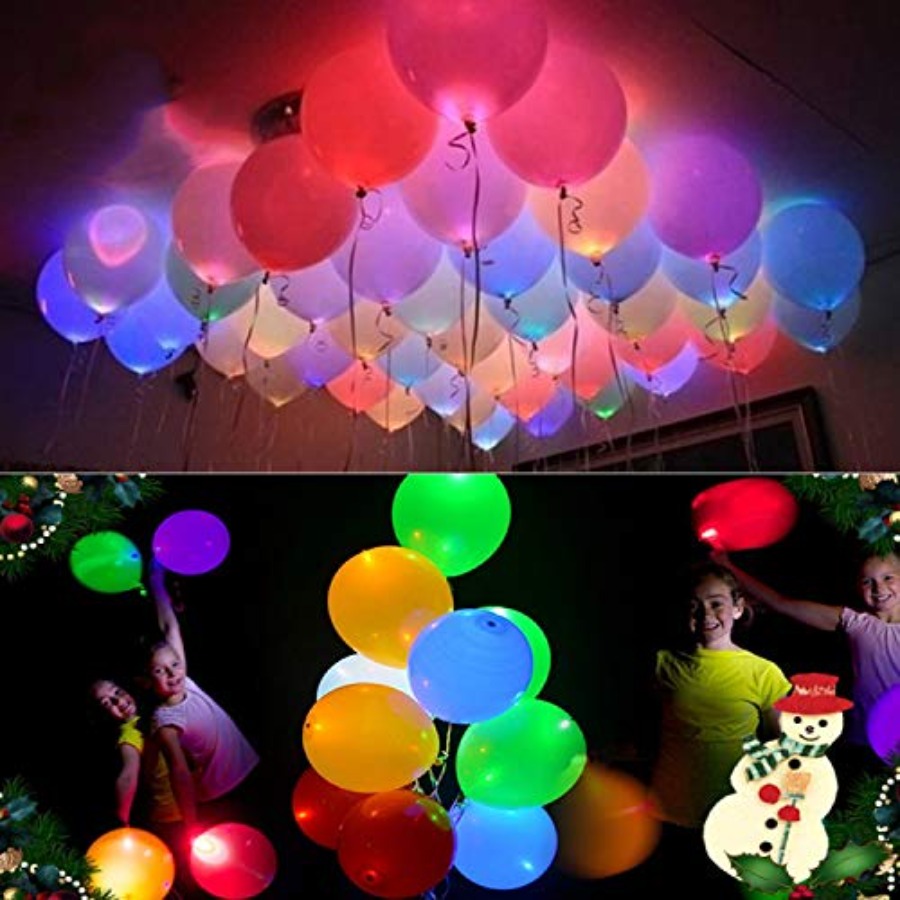 20 LED Light Up Balloons, 12 i - огляд і ціна Led Balloon Light