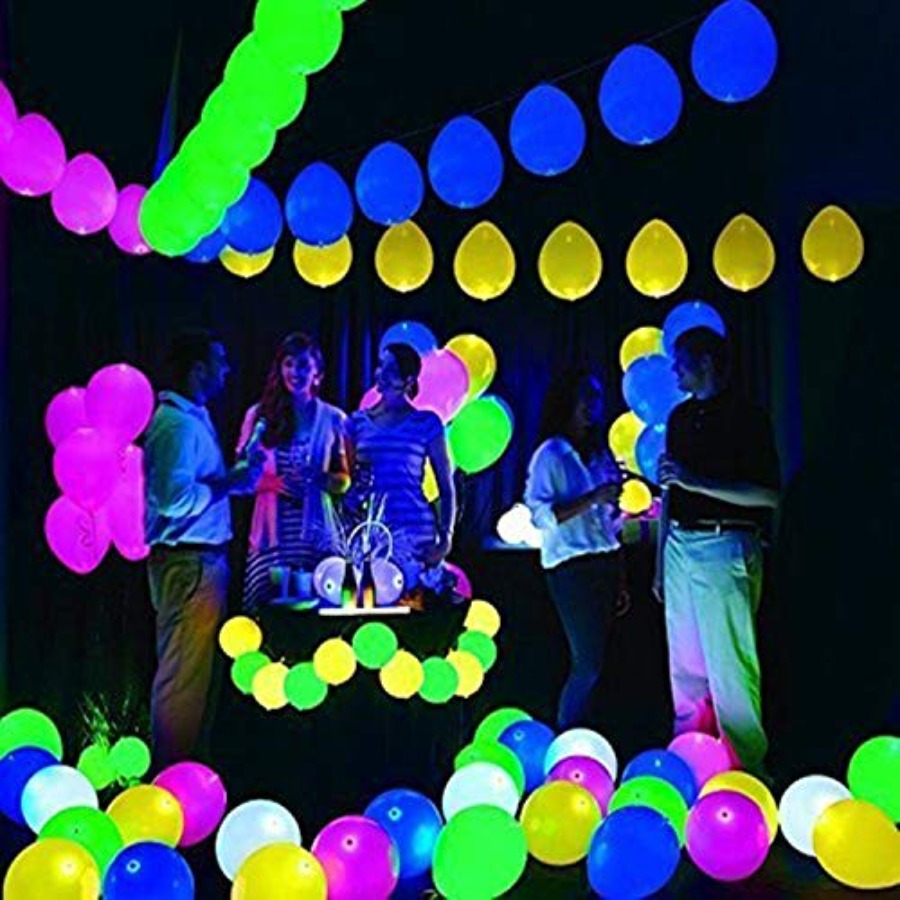 20 LED Light Up Balloons, 12 i - огляд і ціна Led Balloon Light