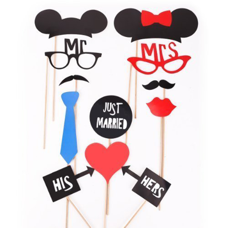 31PCS/set  Fun Wedding Decorat - огляд і ціна Photo Booth Frame