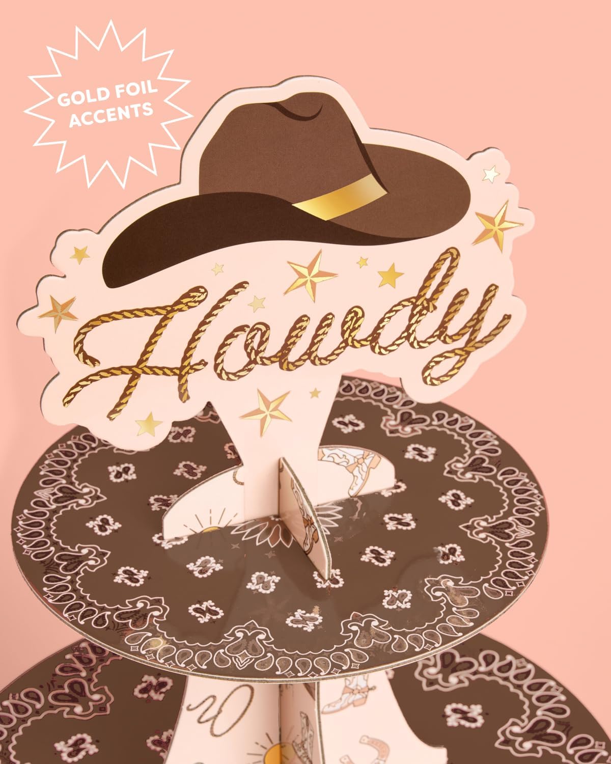Homiva Store xo, Fetti Western - огляд і ціна Cupcake Stand Tier