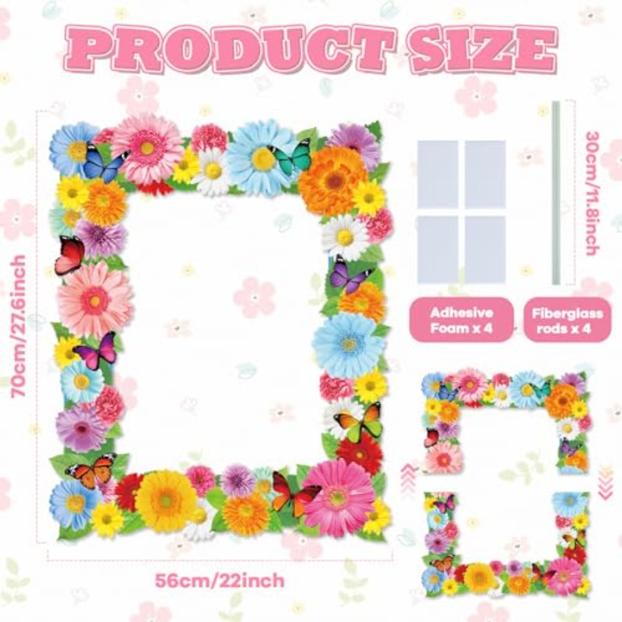 Spring Photo Booth Props Sprin - огляд і ціна Photo Booth Frame