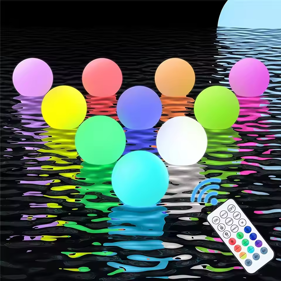 1-5PCS Floating Pool Lights wi - огляд і ціна Led Balloon Light