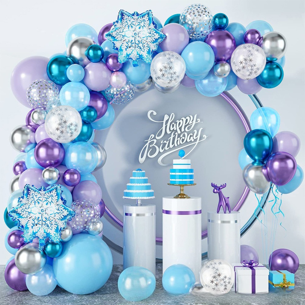 Winter Wonderland Snowflake Ba - огляд і ціна Balloon Arch Kit