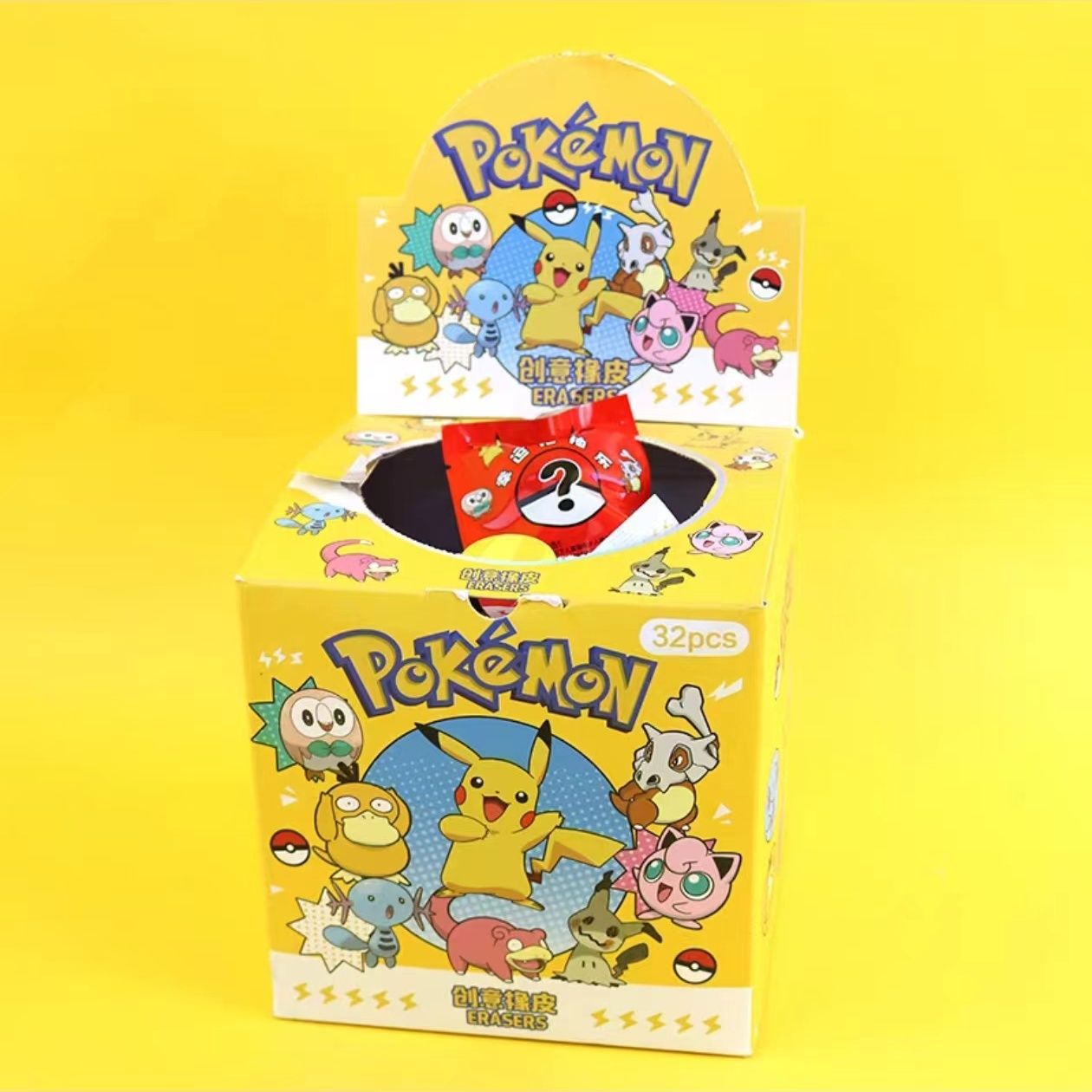 Pokemon Blind Bag Eraser Surpr - огляд і ціна Party Favor Bag