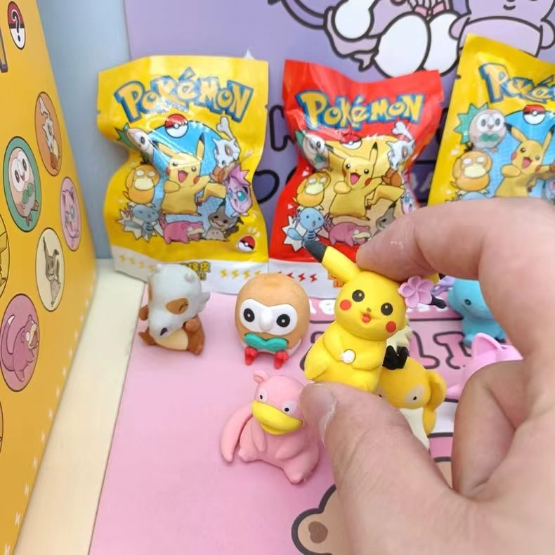 Pokemon Blind Bag Eraser Surpr - огляд і ціна Party Favor Bag