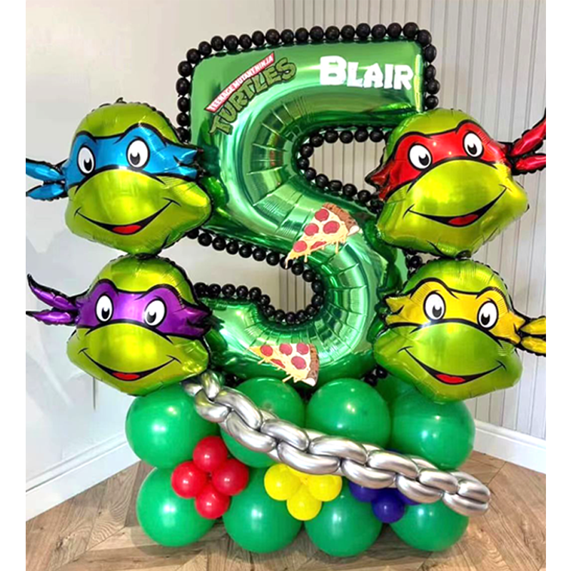Ninja Turtles Themed Balloon A - огляд і ціна Balloon Arch Kit