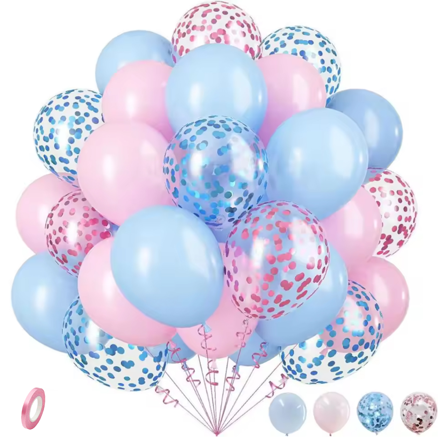 35pcs Pink, Green, and Purple  - огляд і ціна Balloon Arch Kit