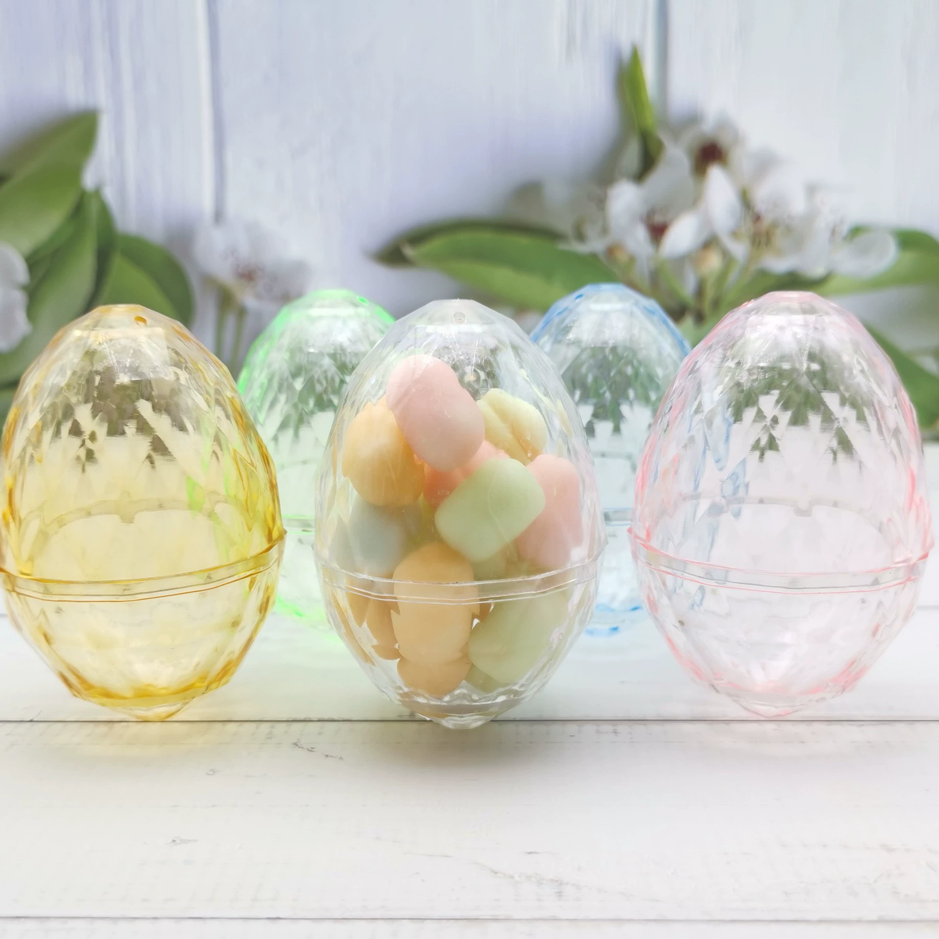 5Pcs Easter Theme Plastic Cand - огляд і ціна Event Party Box