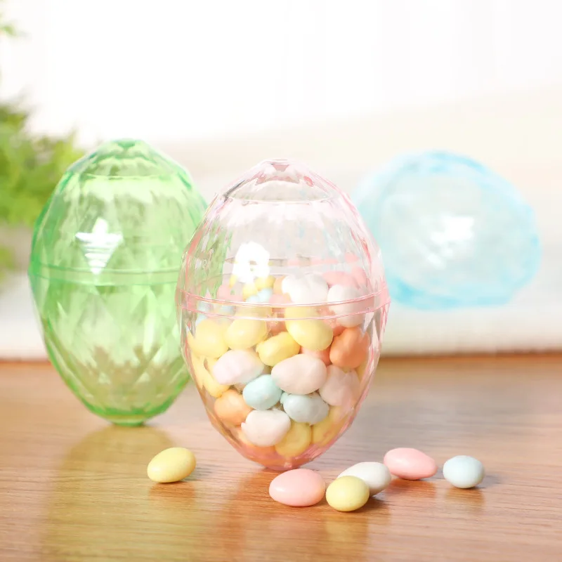 5Pcs Easter Theme Plastic Cand - огляд і ціна Event Party Box