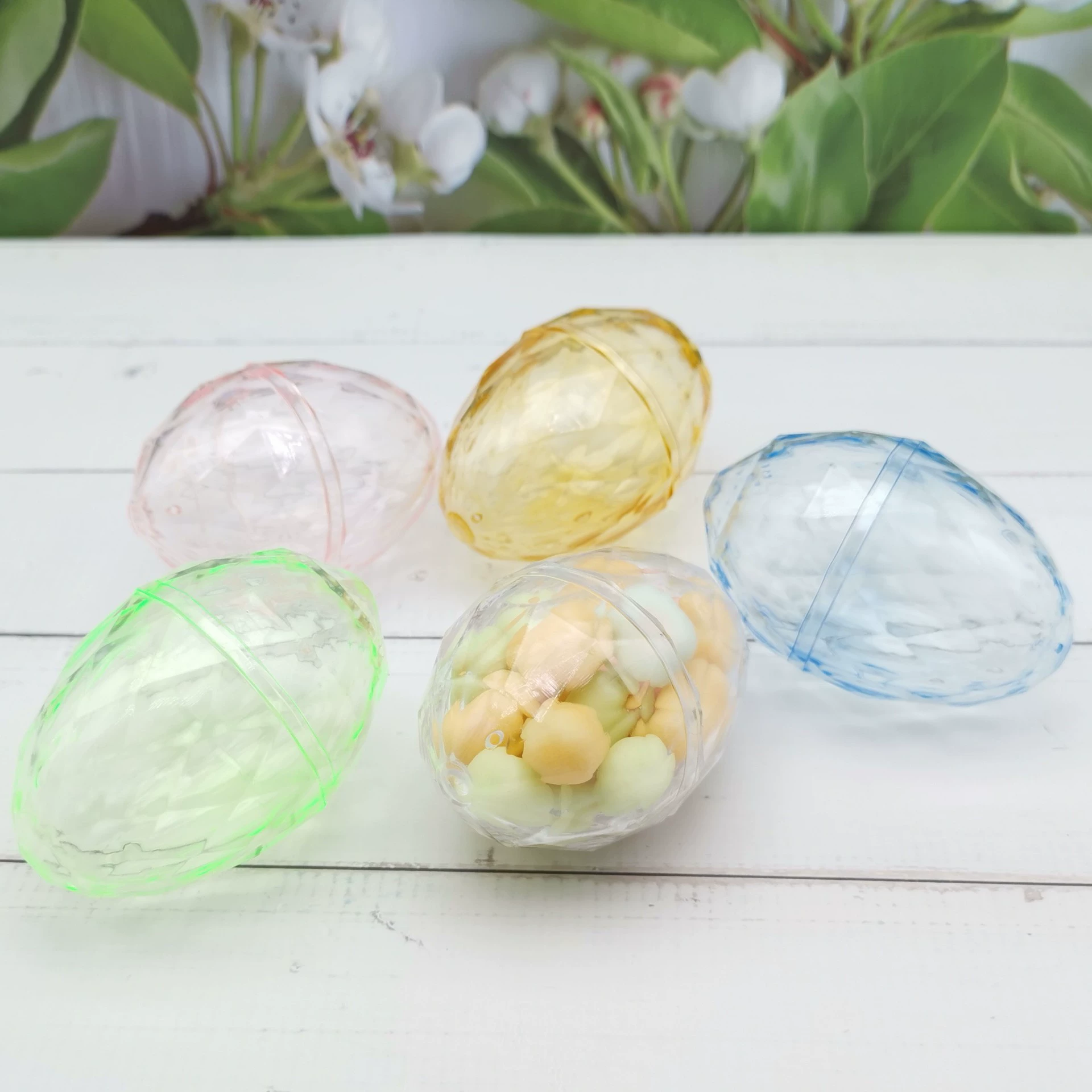 5Pcs Easter Theme Plastic Cand - огляд і ціна Event Party Box
