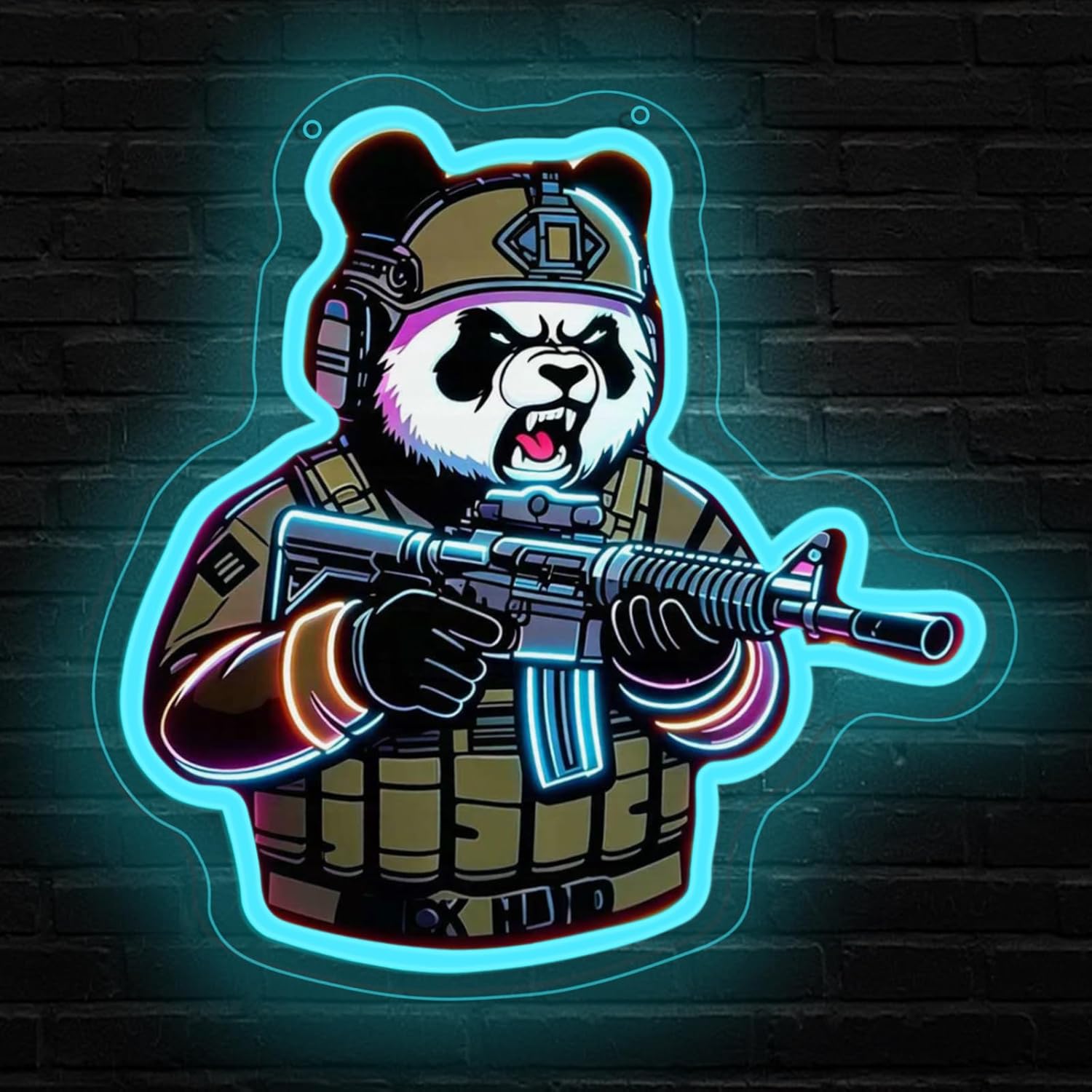Tactical Panda Neon Sign USB P - огляд і ціна Neon Sign Party