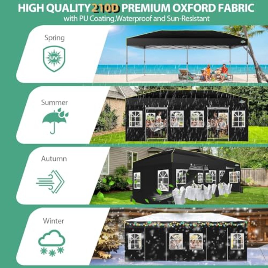 Outdoor event shelter with wat - огляд і ціна Event & Party Supply